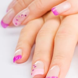 Happy Nails Yakima - Purple Tips