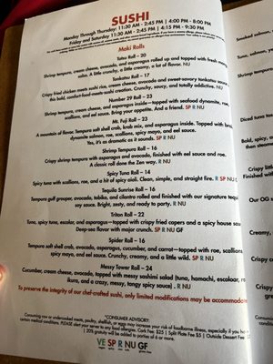 Menu photo 3 ZEN Kitchen & Bar Rchy, FL Menu photo 3 ZEN Kitchen & Bar Rchy, FL