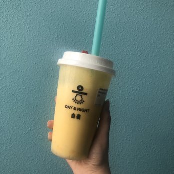 Day & Night Boba Tea House - Small Mango Sago - Bubble Tea Near Me - Eugene, Oregon