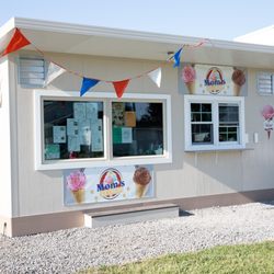 Mom's Ice Cream - Walk up ordering, or call ahead for fresh salads, wraps and ice cream treats