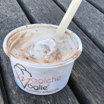 Le Magiche Voglie - Caramel and sea salt gelato - Gelato Near Me - Lido, VE