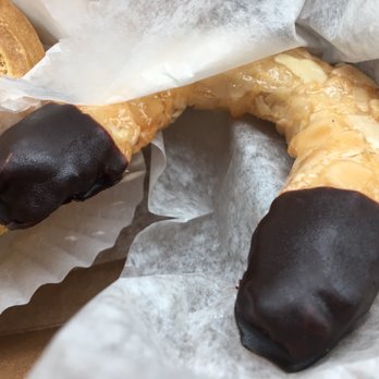 Flowers Bakery Cafe - Horseshoe dipped in dark chocolate - Bakeries Near Me - Silver Spring, Maryland