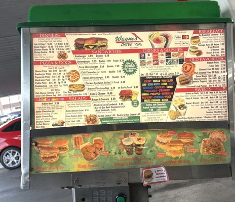 Menu photo 2 Wayne's Drive Inn Lawton, OK Menu photo 2 Wayne's Drive Inn Lawton, OK
