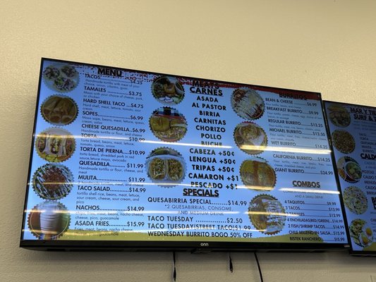 Menu photo 1 Tacos Pauly siiii Henderson, NV