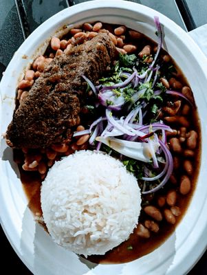 Salt & pepper Peruvian food cart 82 Ave by null