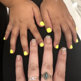 Mine and my daughter nails