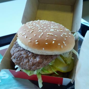 McDonald's - Poor presentation on this Big Mac. - Fast Food Near Me - Pensacola, Florida McDonald's - Poor presentation on this Big Mac. - Fast Food Near Me - Pensacola, Florida