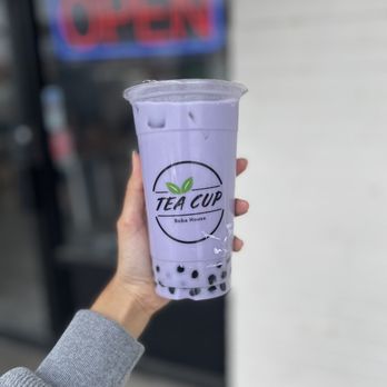 Tea Cup Boba House - ig: @whatsviveating | taro milk tea - Bubble Tea Near Me - Austin, Texas Tea Cup Boba House - ig: @whatsviveating | taro milk tea - Bubble Tea Near Me - Austin, Texas