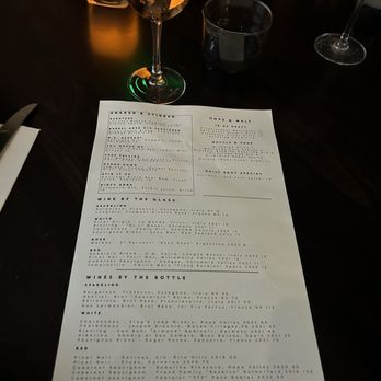 1228 Main - drink menu -our wine was ok nothing thrilling -$10 ish. - Bakeries Near Me - Las Vegas, Nevada 1228 Main - drink menu -our wine was ok nothing thrilling -$10 ish. - Bakeries Near Me - Las Vegas, Nevada