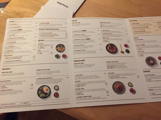 Menu photo 1 Wagamama London, XGL