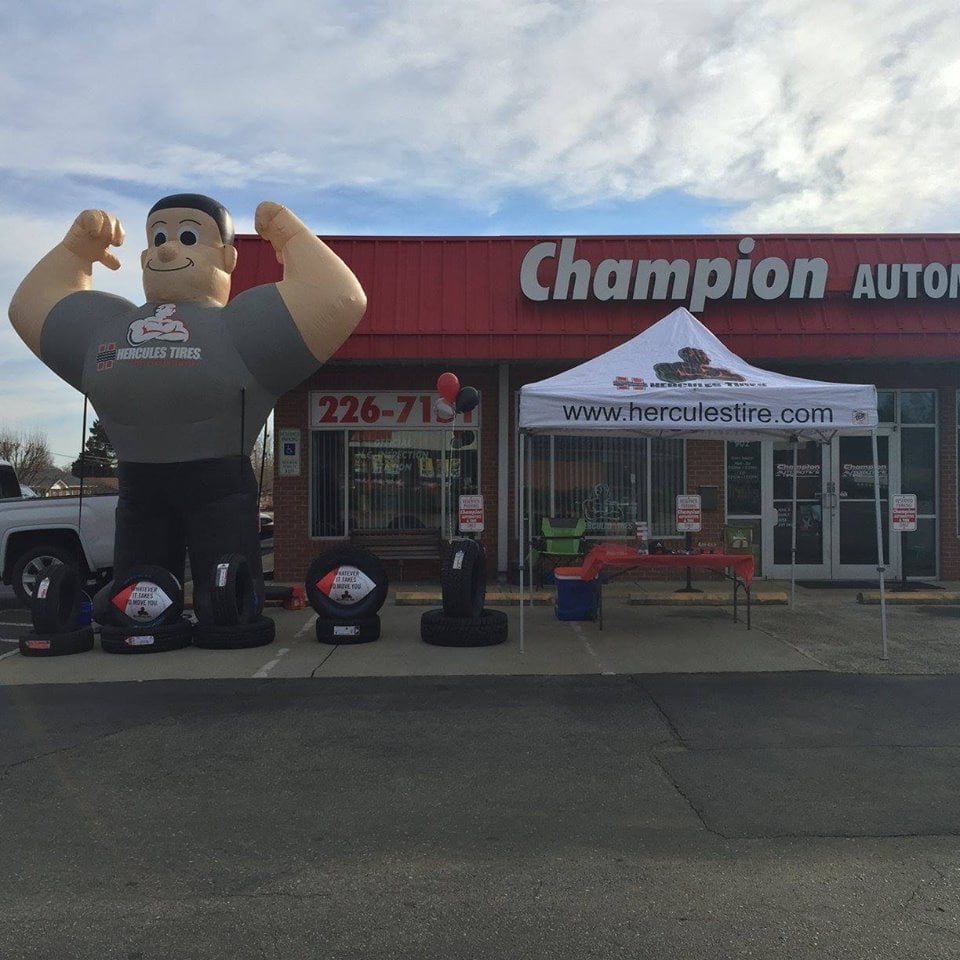 CHAMPION AUTOMOTIVE AND TIRE Updated October 2024 902 S Main St