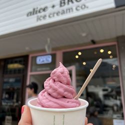Alice + Brohm Ice Cream - Strawberry