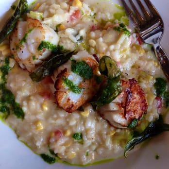 Grace's Table - Risotto was perfect consistency. Dish was refreshing and not too filling. - New American Near Me - Napa, California