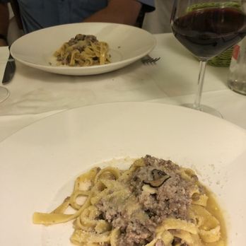La Taverna dei Fori Imperiali - Fettuccine al Ragú di vitello - Italian Near Me - Rome, RM La Taverna dei Fori Imperiali - Fettuccine al Ragú di vitello - Italian Near Me - Rome, RM