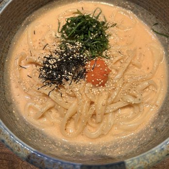 Udon Lab - Mentaiko Cream Udon - Noodles Near Me - New York, New York
