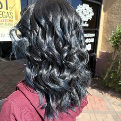 The Parlor Aveda - Fashion color and hair cut by Evelyn