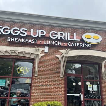 Eggs Up Grill - the front of the restaurant - Breakfast & Brunch Near Me - Cornelius, North Carolina Eggs Up Grill - the front of the restaurant - Breakfast & Brunch Near Me - Cornelius, North Carolina