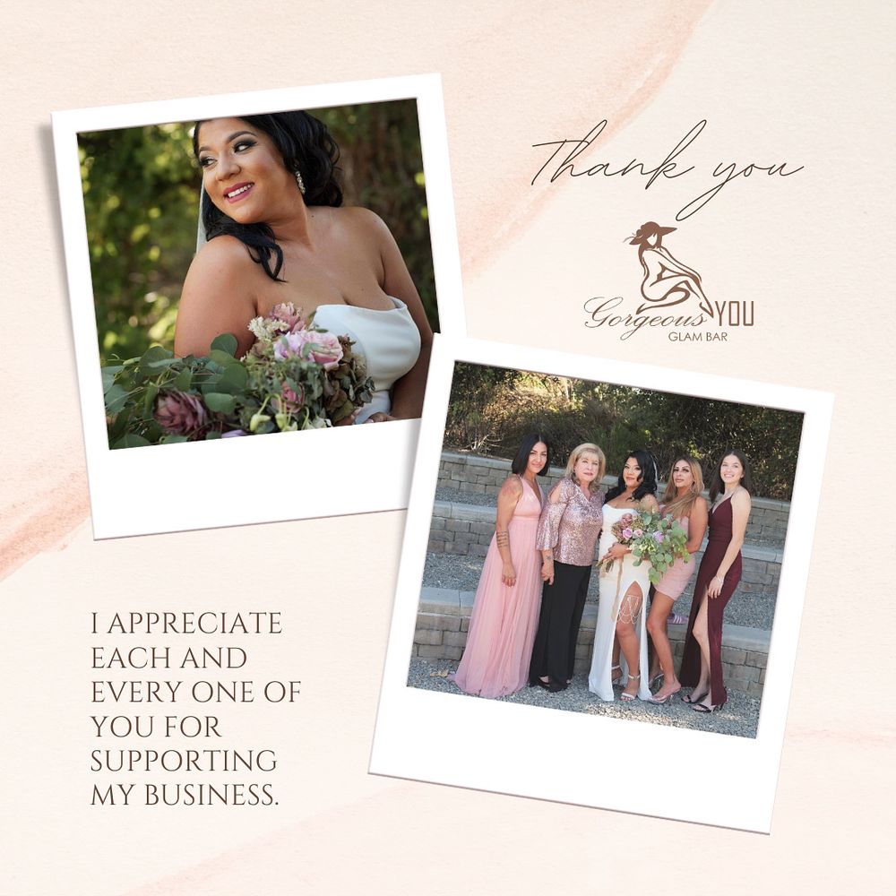 GorgeousYOU Glam Bar Logo