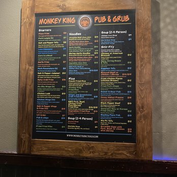 Monkey King Pub & Grub - Asian Fusion Near Me - Alameda, California Monkey King Pub & Grub - Asian Fusion Near Me - Alameda, California