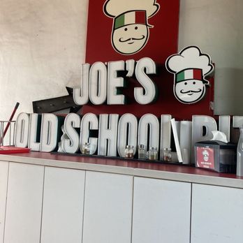 Joe's Old School Pizza - a sign for joe's old school pizza - Pizza Near Me - Hollywood, Florida