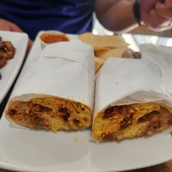 Chocolate Cafe Kitchen - FAMOUS B-FAST BURRITO - Cafes Near Me - Los Angeles, California