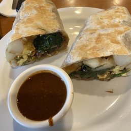 Breakfast Burrito Plate