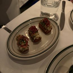 Salmon crispy rice