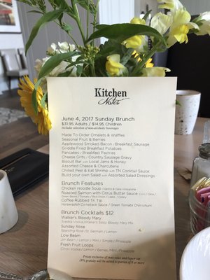 Menu photo 7 Kitchen Notes Nashville, TN Menu photo 7 Kitchen Notes Nashville, TN