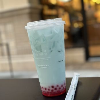 Starbucks - Blue coconut with popping boba drink - Coffee & Tea Near Me - Winter Park, Florida