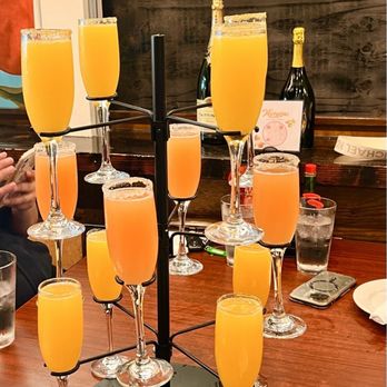 Mimosas - Mimosa Tower! - American Near Me - Denver, Colorado Mimosas - Mimosa Tower! - American Near Me - Denver, Colorado