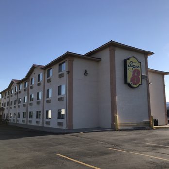 Super 8 by Wyndham Fruita - Back view of hotel - Hotels Near Me - Fruita, Colorado