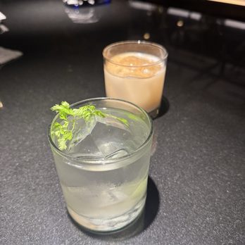 Liquid Diet - Horchata reposado and another drink - Cocktail Bars Near Me - Las Vegas, Nevada