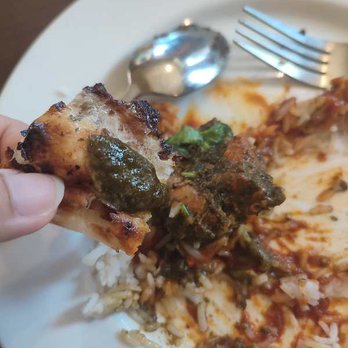 Toast - Naan was burnt and basted with butter - Bars Near Me - Zephyr Cove, Nevada
