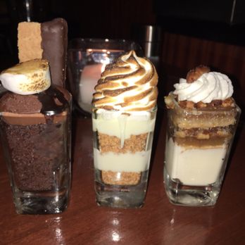 Seasons 52 - Individual desserts! (Smore's/Key Lime/Pecan Pie) - New American Near Me - Phoenix, Arizona Seasons 52 - Individual desserts! (Smore's/Key Lime/Pecan Pie) - New American Near Me - Phoenix, Arizona