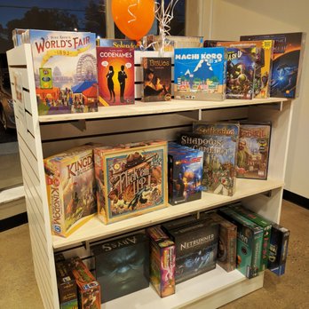Tabletop Game Cafe - a display of board games - Coffee & Tea Near Me - Columbus, Ohio Tabletop Game Cafe - a display of board games - Coffee & Tea Near Me - Columbus, Ohio