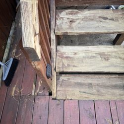High Standard 1 Construction - Damaged deck