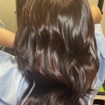 Blended Beauty Salon - After photo (haircut and coloring) - Hair Stylists Near Me - Encinitas, California Blended Beauty Salon - After photo (haircut and coloring) - Hair Stylists Near Me - Encinitas, California