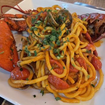 Doppio Zero Concord Veranda - Lobster Pasta (Daily Special) - Italian Near Me - Concord, California Doppio Zero Concord Veranda - Lobster Pasta (Daily Special) - Italian Near Me - Concord, California