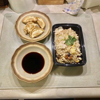 Sawasdee Thai Cuisine - Pineapple chicken fried rice . Order of pork dumplings :? - Thai Near Me - Overland Park, Kansas