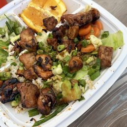 All burned chicken plate. All burned chicken plate.