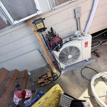 Fast Cool & Heat - During the installation - Heating & Air Conditioning/HVAC Near Me - Van Nuys, California Fast Cool & Heat - During the installation - Heating & Air Conditioning/HVAC Near Me - Van Nuys, California