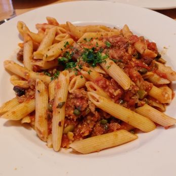 La Buca - Putanesca with Spicy Sausage - Italian Near Me - Portland, Oregon La Buca - Putanesca with Spicy Sausage - Italian Near Me - Portland, Oregon
