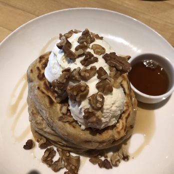 Hometown Diner - Carrot Cake Pancakes - Breakfast & Brunch Near Me - Saskatoon, Saskatchewan