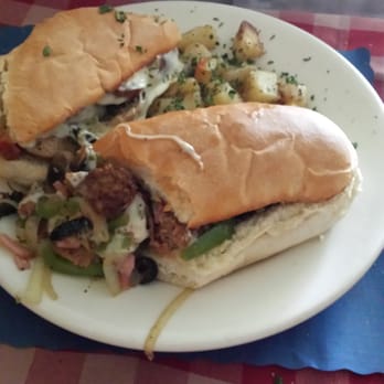 Cafe Corleone - Mousallini sandwich, The bomb delicious - Italian Near Me - Paramount, California