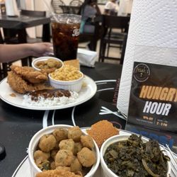Josiah's Southern Cooking - Broad catfish and fried pork chops