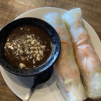 Thuy's Pho - Fresh rolls- ok. A little much hoisin in sauce - Vietnamese Near Me - Olympia, Washington Thuy's Pho - Fresh rolls- ok. A little much hoisin in sauce - Vietnamese Near Me - Olympia, Washington