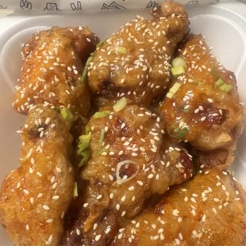 Twenty Pho Hour - 2-D Crispy Wings with sweet Thai chili sauce. Crispy texture with a sweet, flavorful glaze and mild heat (about 2/5 spice level). - Pan Asian Near Me - Kissimmee, Florida Twenty Pho Hour - 2-D Crispy Wings with sweet Thai chili sauce. Crispy texture with a sweet, flavorful glaze and mild heat (about 2/5 spice level). - Pan Asian Near Me - Kissimmee, Florida