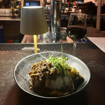 Dead Line - Deadline Rice Bowl with pulled pork - Cocktail Bars Near Me - Seattle, Washington