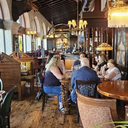 The Old Spaghetti Factory - One space in the restaurant Very visually interesting