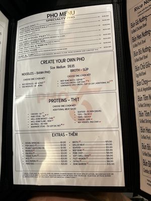 Menu photo 3 Pho 95 Henderson, NV Menu photo 3 Pho 95 Henderson, NV